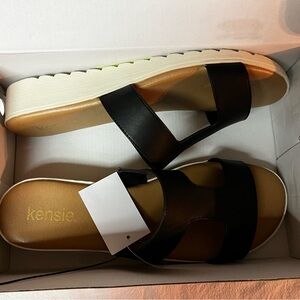 Kensie women ‘s sandales /Elena